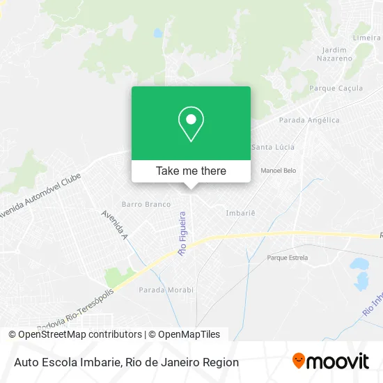 Auto Escola Imbarie map
