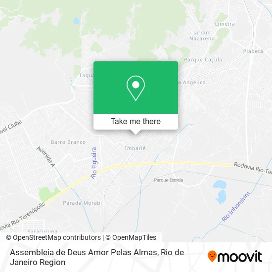 Assembleia de Deus Amor Pelas Almas map