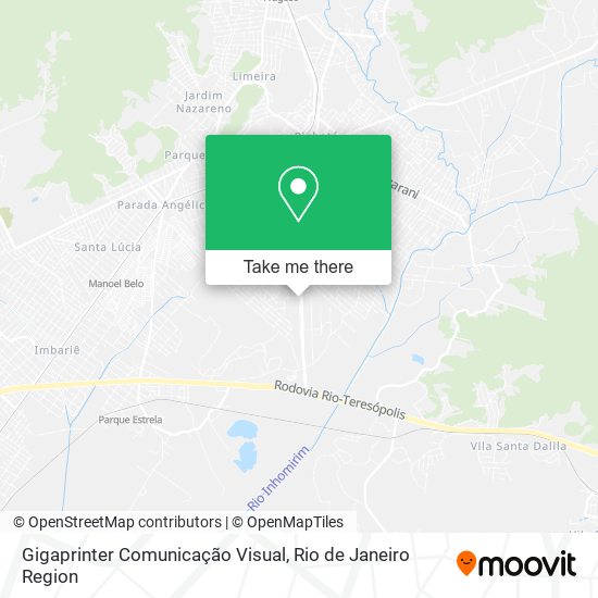 Gigaprinter Comunicação Visual map