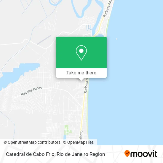 Catedral de Cabo Frio map