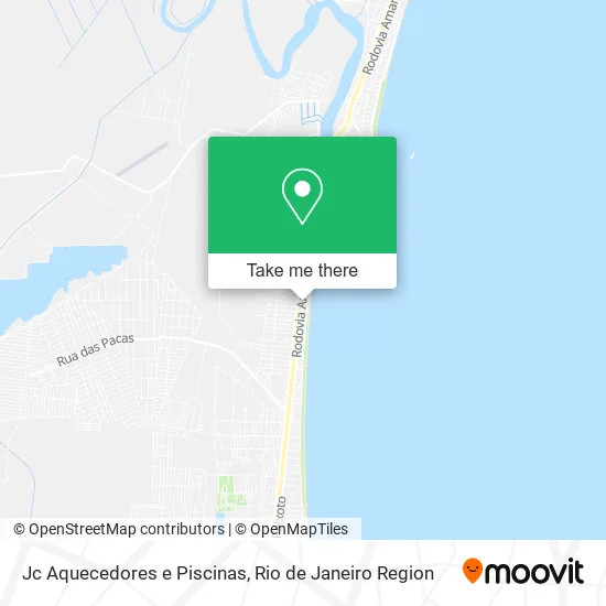 Jc Aquecedores e Piscinas map