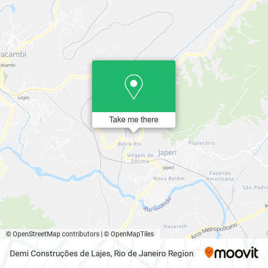 Demi Construções de Lajes map