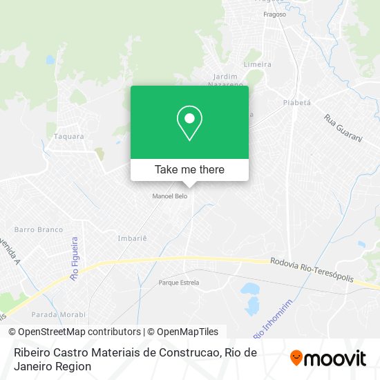 Ribeiro Castro Materiais de Construcao map