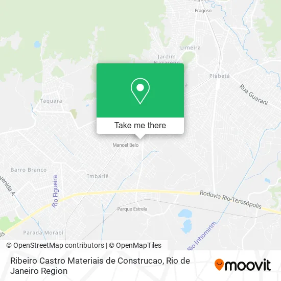 Ribeiro Castro Materiais de Construcao map
