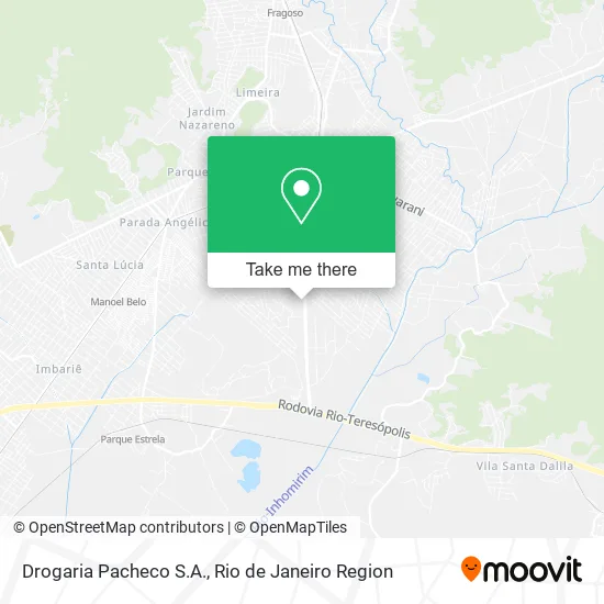 Drogaria Pacheco S.A. map