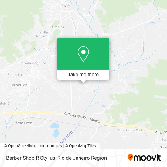 Barber Shop R Styllus map