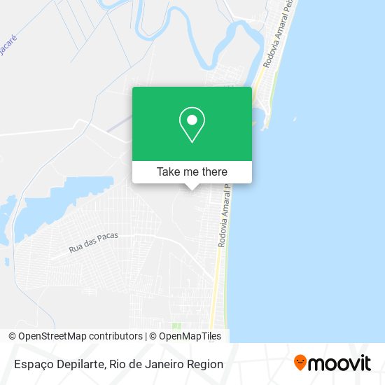 Espaço Depilarte map