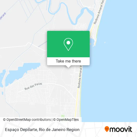 Espaço Depilarte map