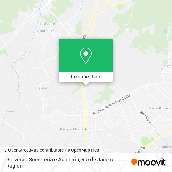 Sorverão Sorveteria e Açaiteria map