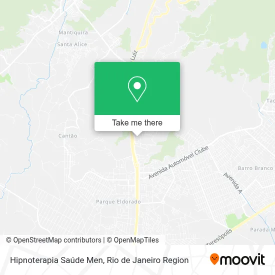 Hipnoterapia Saúde Men map