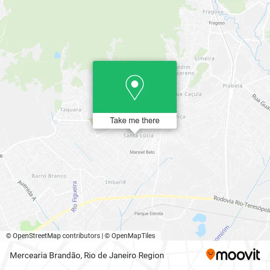 Mercearia Brandão map