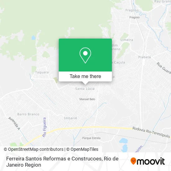 Ferreira Santos Reformas e Construcoes map