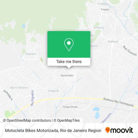 Motocleta Bikes Motorizada map