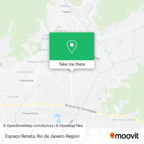 Espaço Renata map