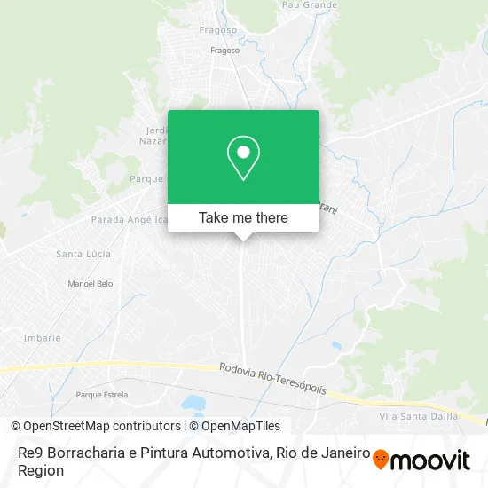 Re9 Borracharia e Pintura Automotiva map