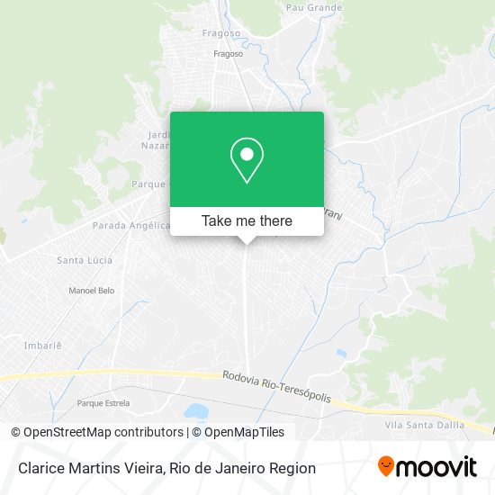 Clarice Martins Vieira map