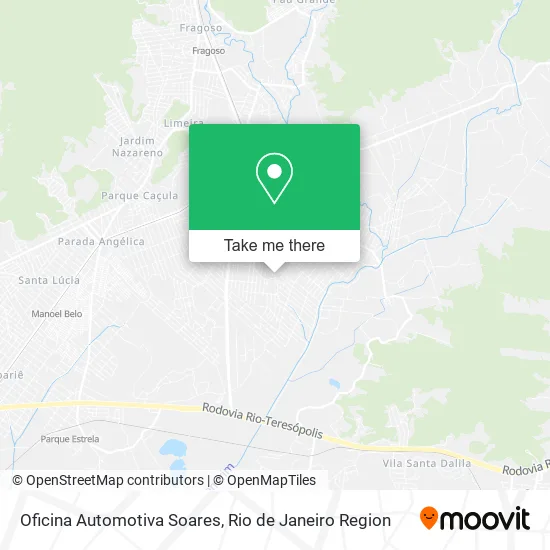Oficina Automotiva Soares map