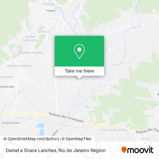 Daniel e Grace Lanches map