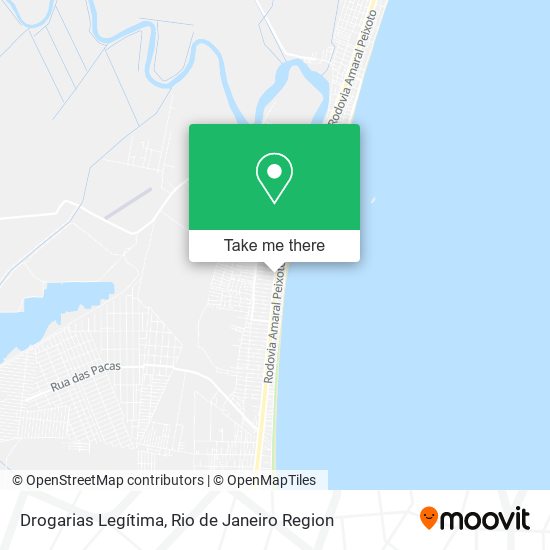 Drogarias Legítima map