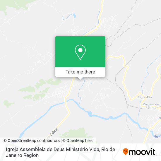 Igreja Assembleia de Deus Ministério Vida map