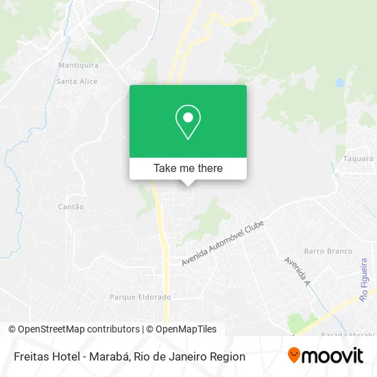 Freitas Hotel - Marabá map