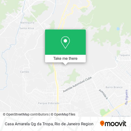 Casa Amarela Qg da Tropa map