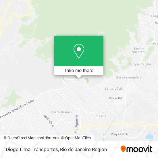 Diogo Lima Transportes map