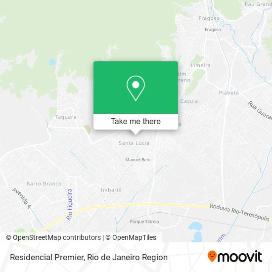 Residencial Premier map