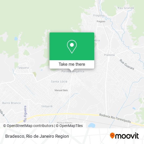 Bradesco map