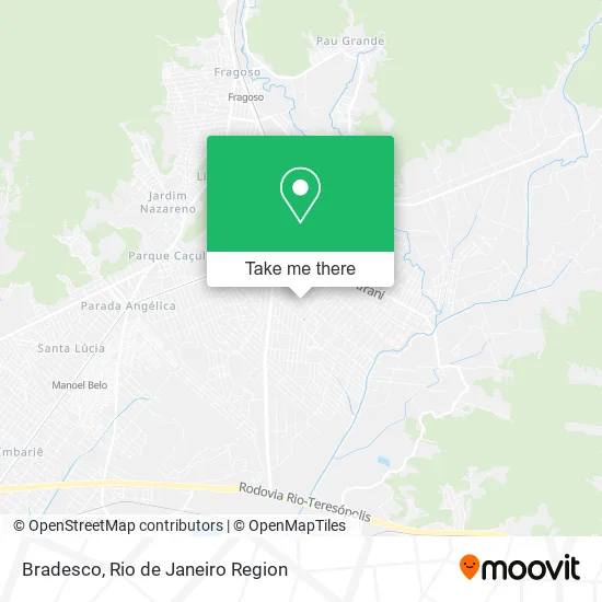 Bradesco map