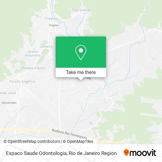 Espaco Saude Odontologia map