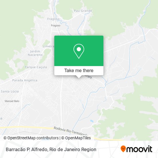 Mapa Barracão P. Alfredo