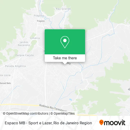 Espaco MB - Sport e Lazer map