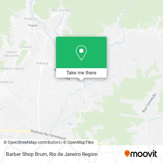 Barber Shop Brum map