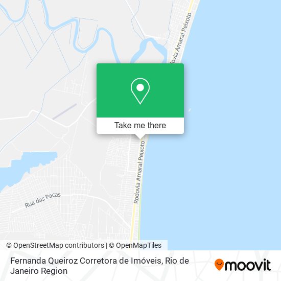 Mapa Fernanda Queiroz Corretora de Imóveis