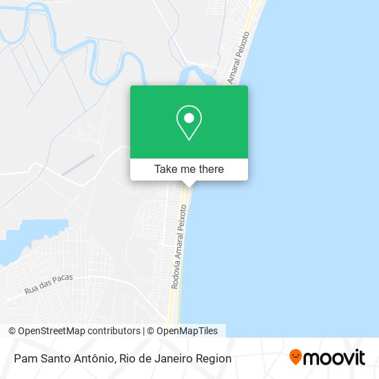 Mapa Pam Santo Antônio