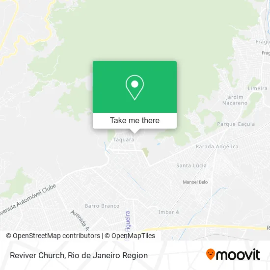 Reviver Church map