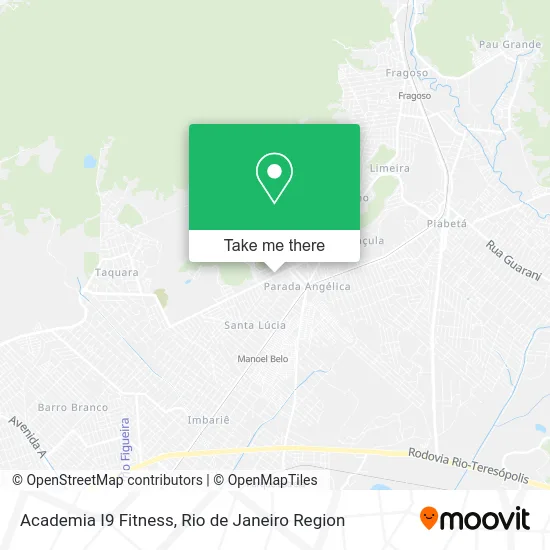 Academia I9 Fitness map