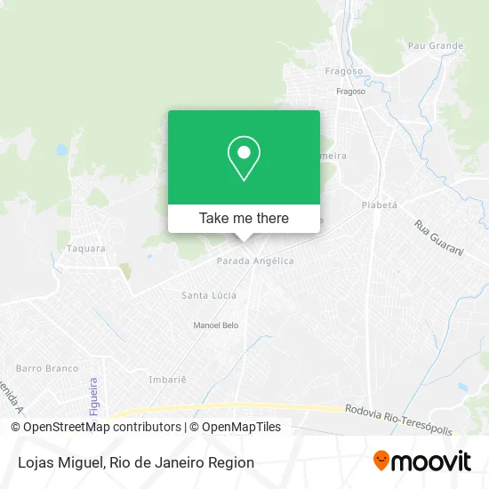 Lojas Miguel map
