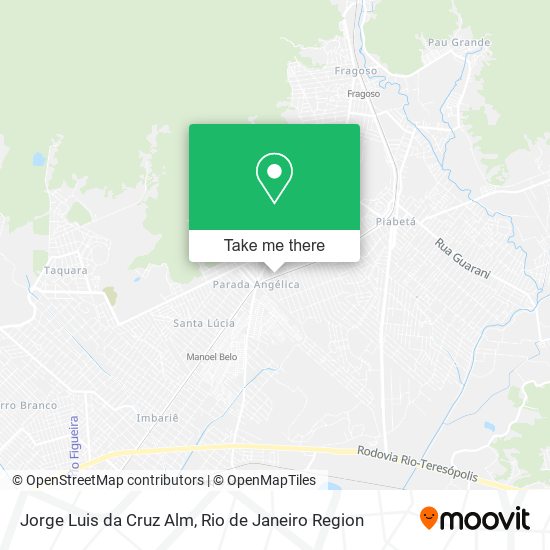 Mapa Jorge Luis da Cruz Alm