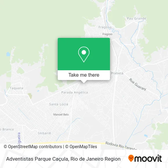 Adventistas Parque Caçula map