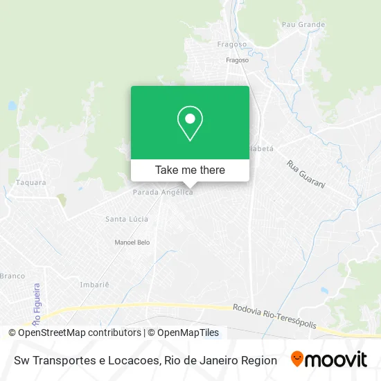Sw Transportes e Locacoes map