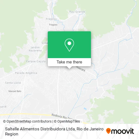 Saltelle Alimentos Distribuidora Ltda map