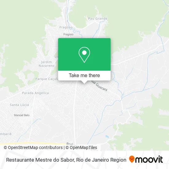 Restaurante Mestre do Sabor map