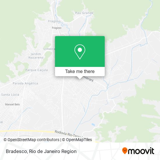 Bradesco map