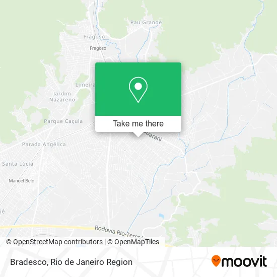 Bradesco map