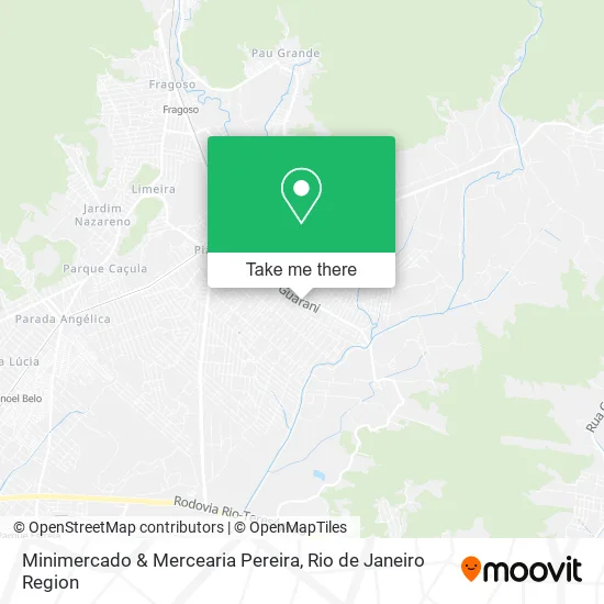 Minimercado & Mercearia Pereira map