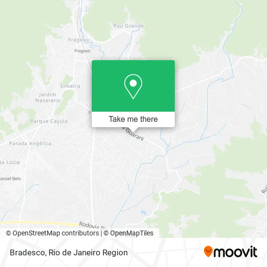 Bradesco map
