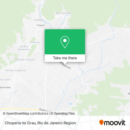 Choperia no Grau map