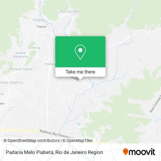 Padaria Melo Piabetá map